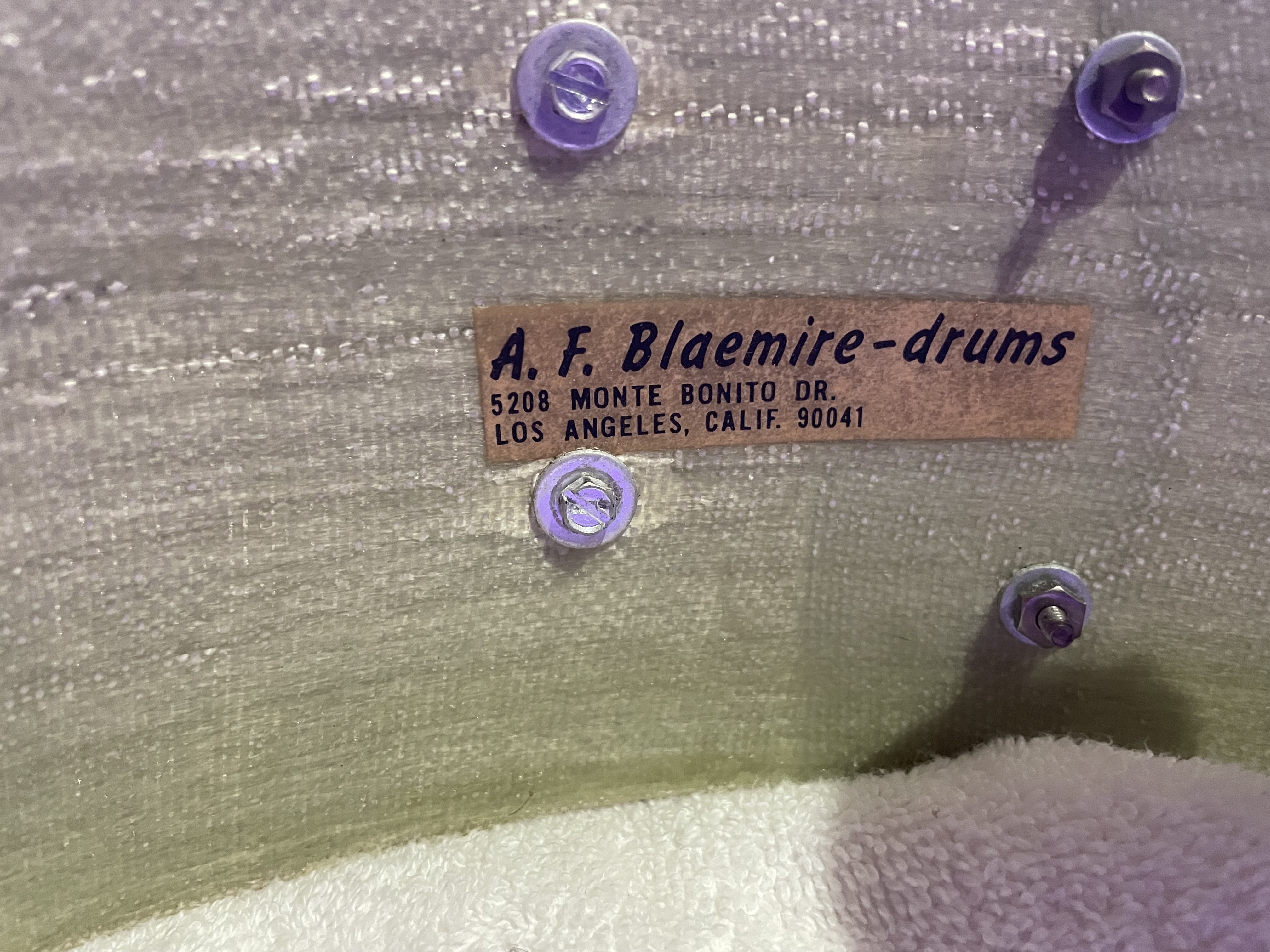 Allen Blaemire Snare — Starting condition