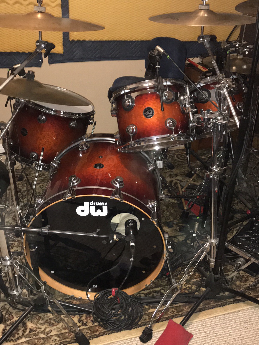 DW Tobacco Burst kit