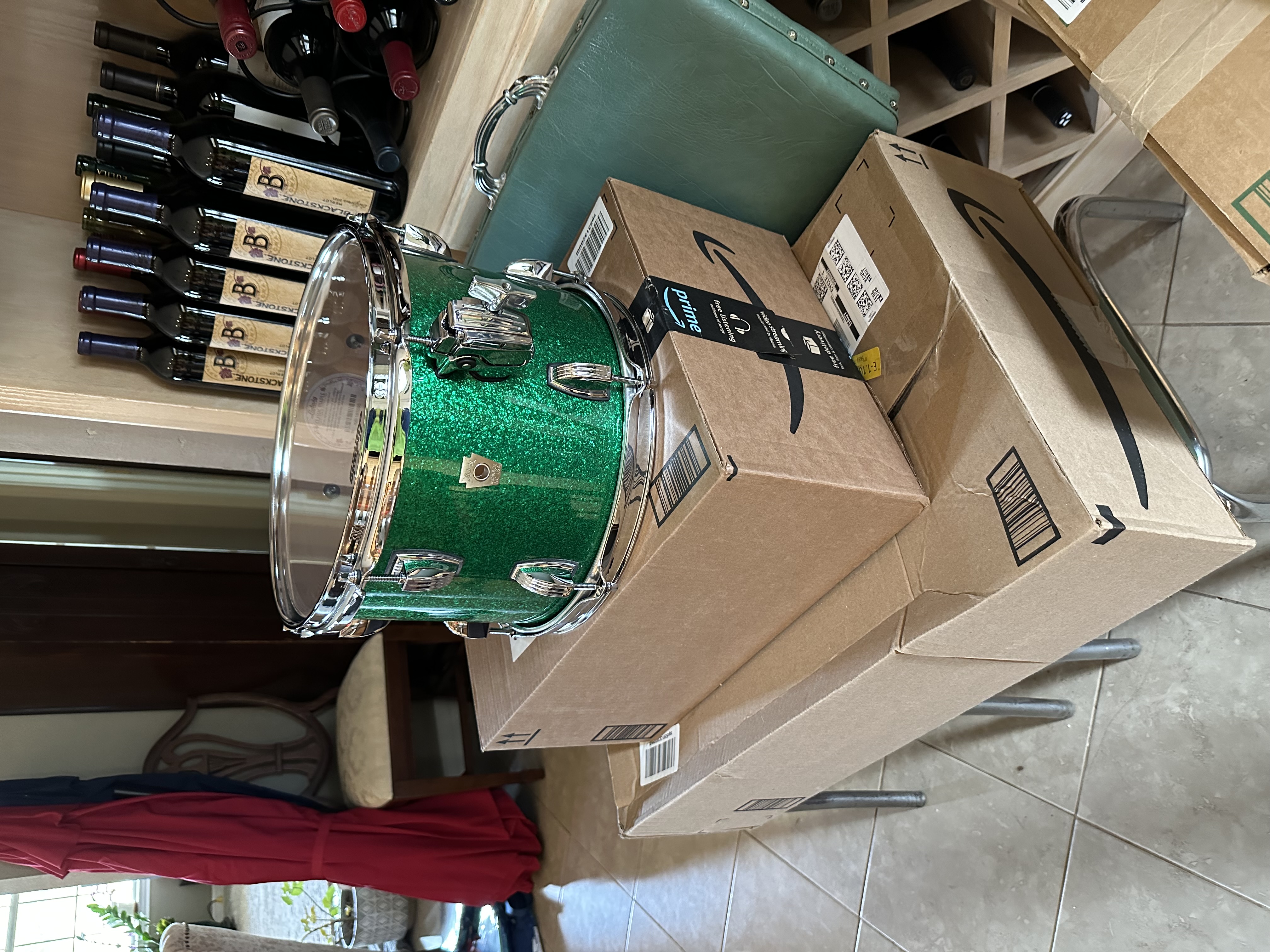 Ludwig Classic Maple Green Sparkle