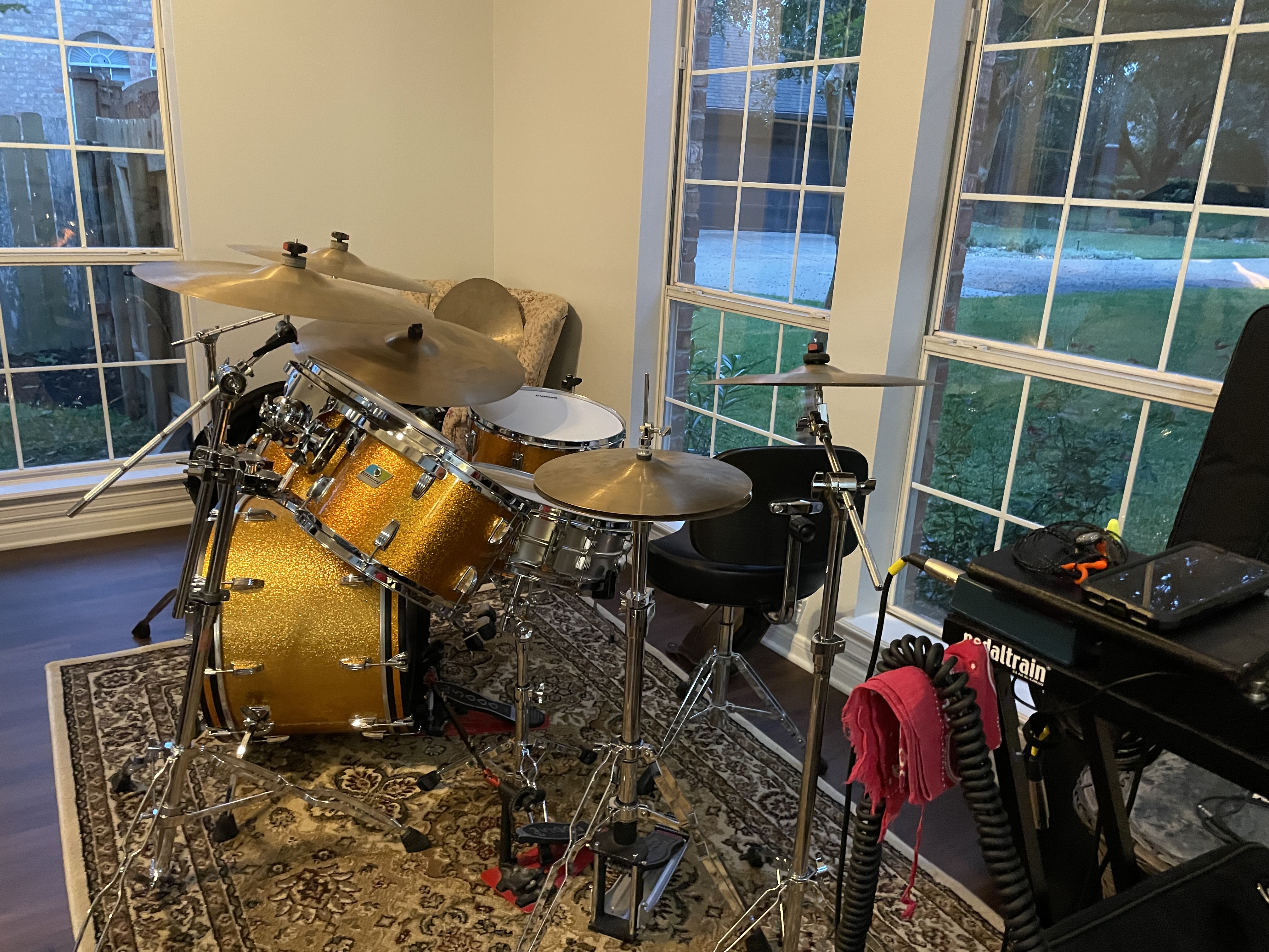 Ludwig Gold Sparkle — Finished kit