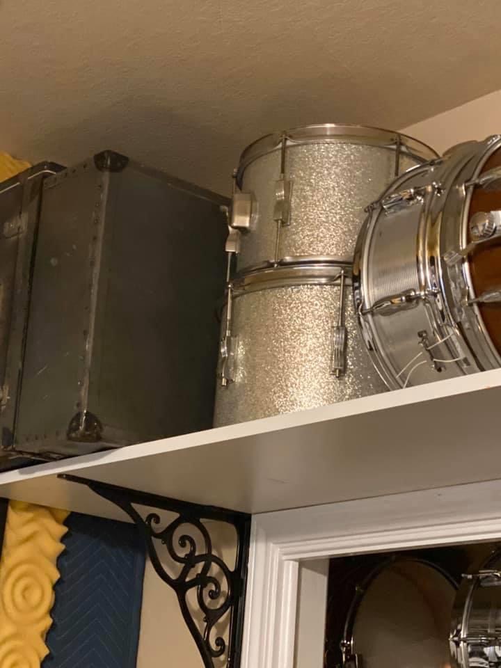 Ludwig Silver Sparkle — Starting condition