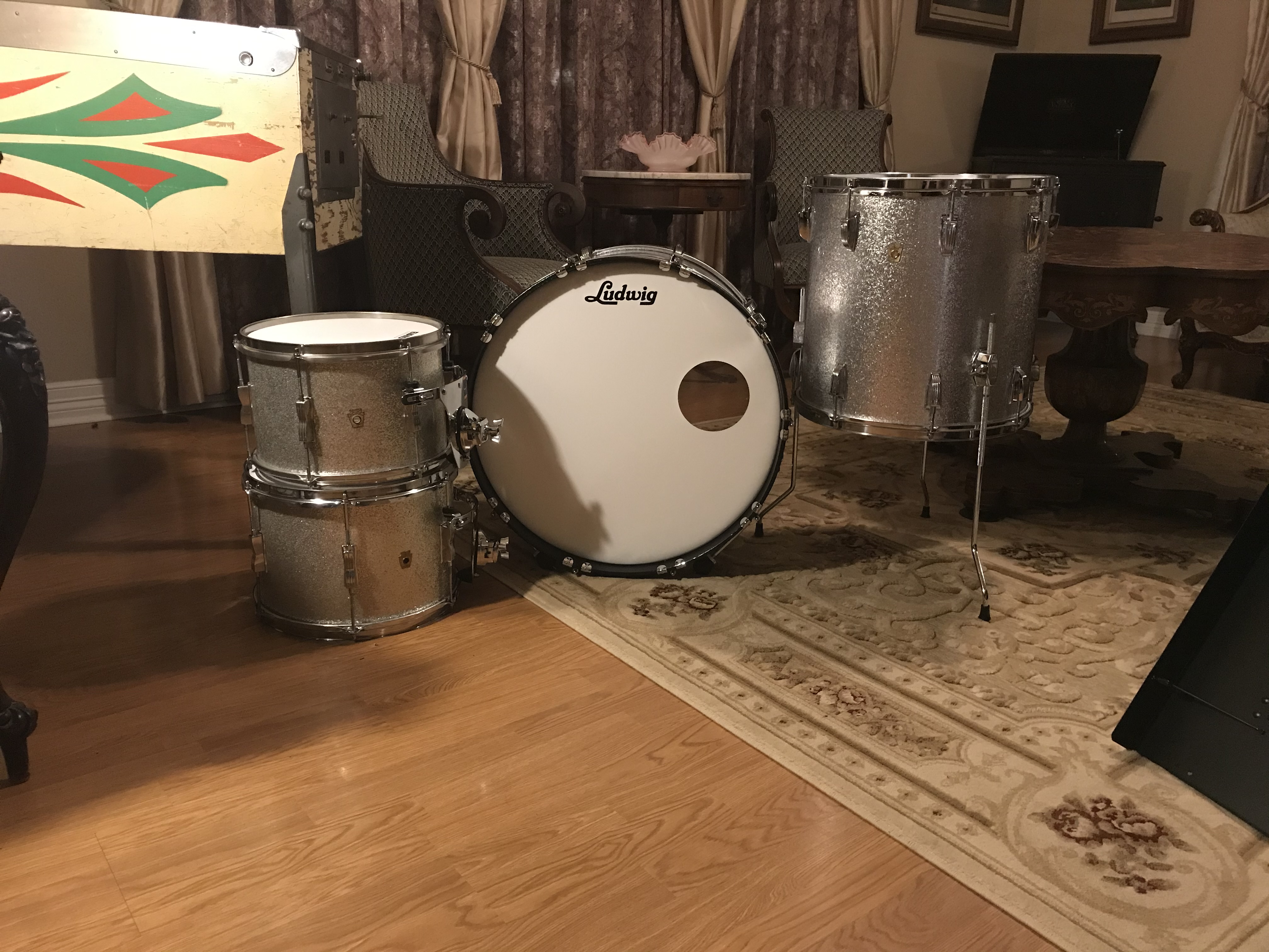 Ludwig Silver Sparkle — The rebuild