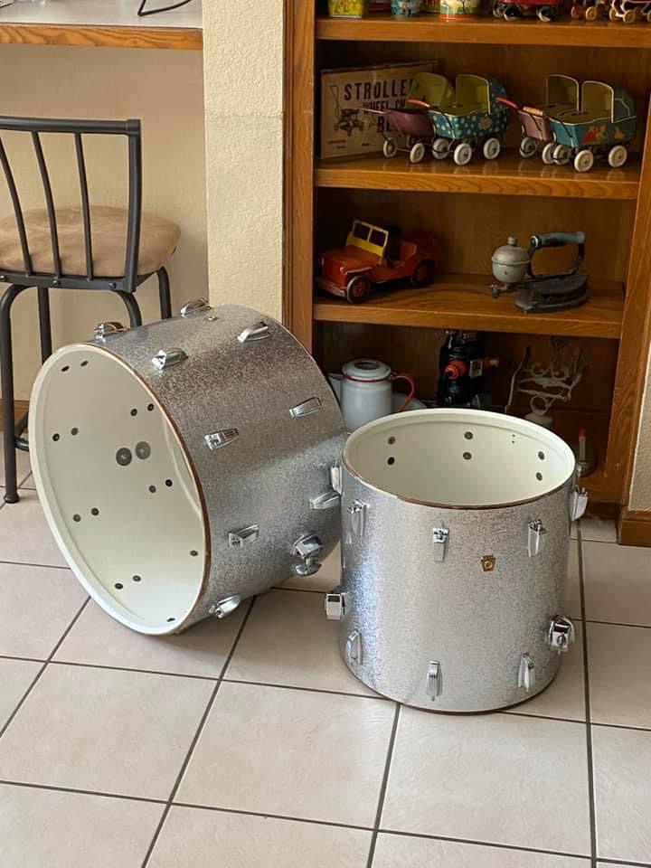 Ludwig Silver Sparkle — The rebuild