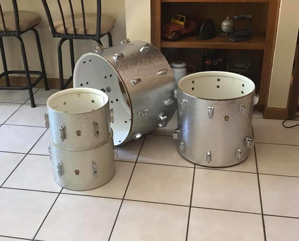 Ludwig Silver Sparkle — The rebuild