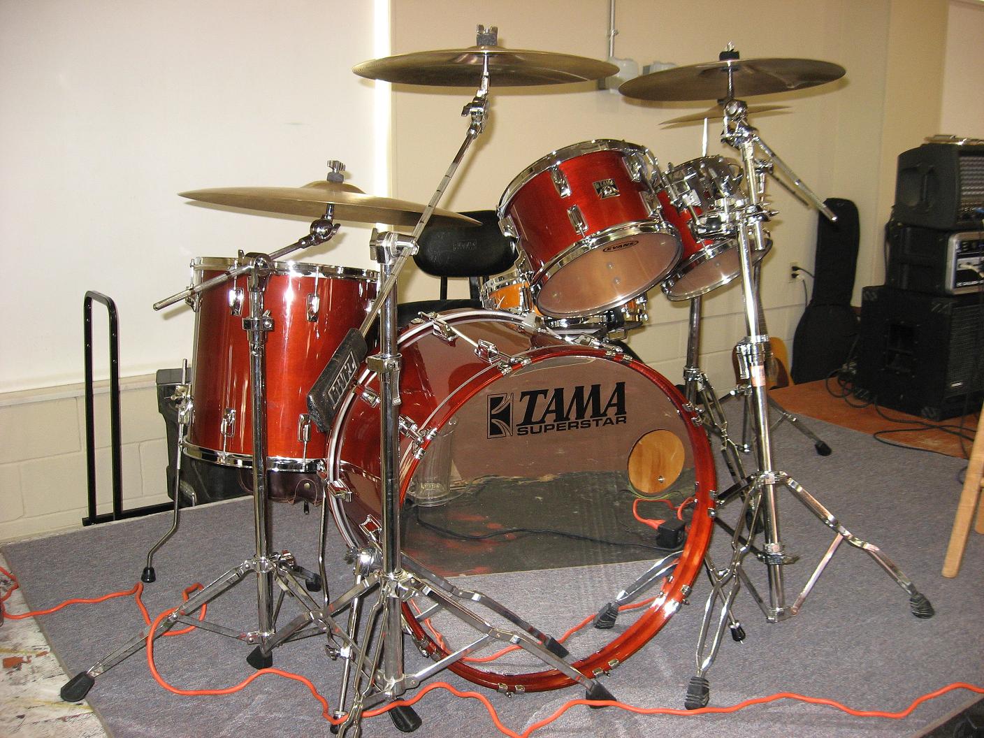 TAMA Superstar — Finished kit