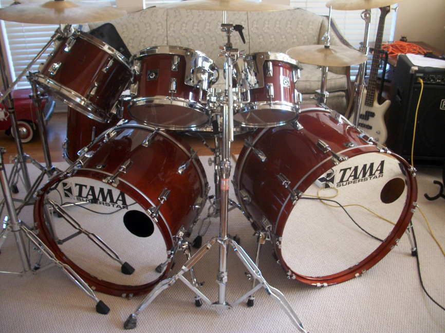 TAMA Superstar — Finished kit