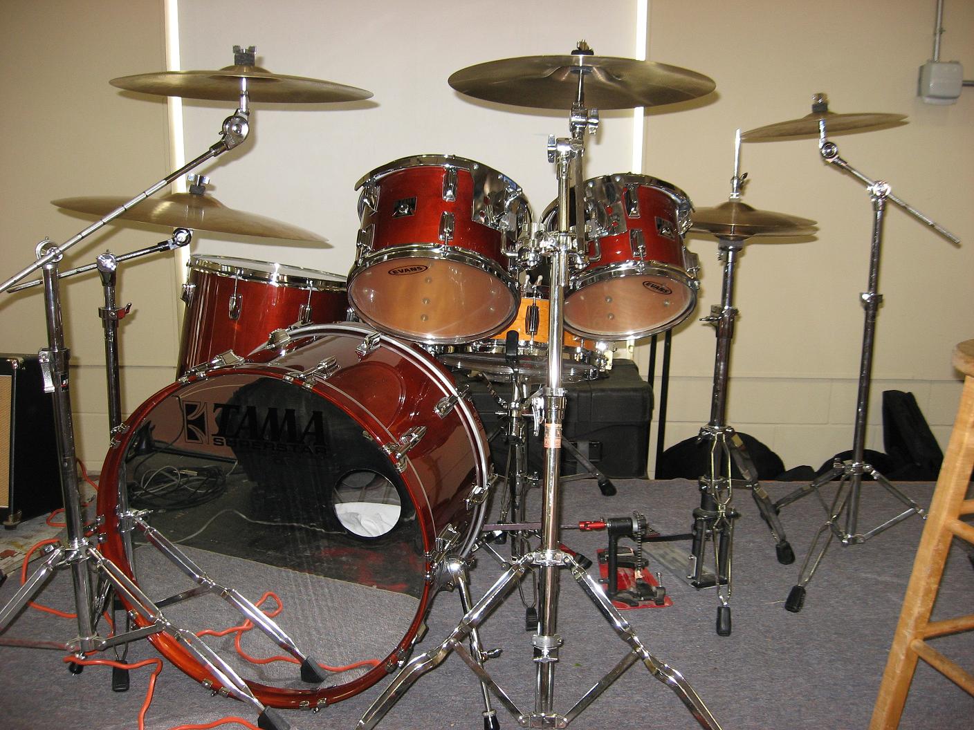 TAMA Superstar — Finished kit